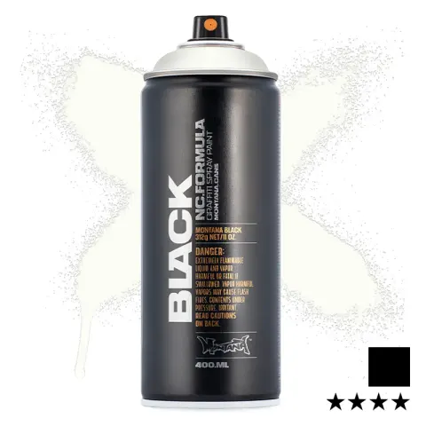 Farba w sprayu Montana Black 400 ml BLK 9105 White