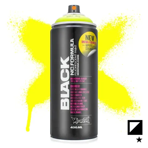 Farba w sprayu Montana Black 400 ml IN 1000 Infra Yellow