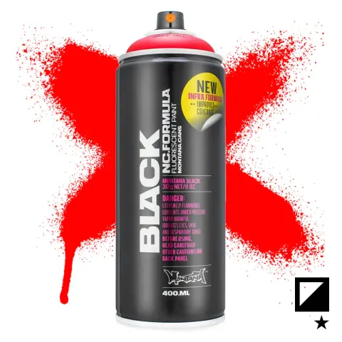 Farba w sprayu Montana Black 400 ml IN 3000 Infra Red