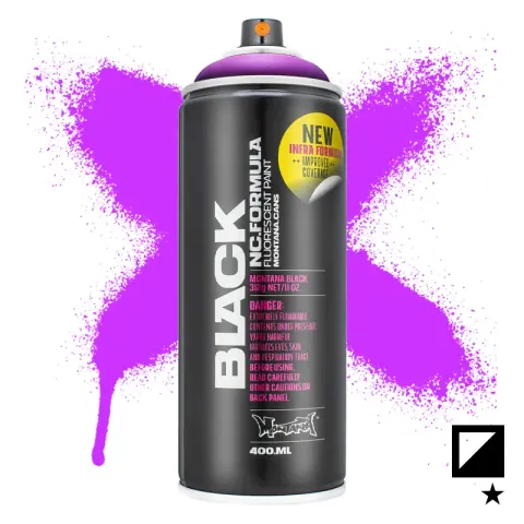 Farba w sprayu Montana Black 400 ml IN 4500 Infra Violet