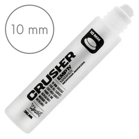 Pusty marker Montana Black Crusher 30 ml 10 mm