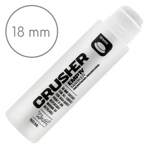 Pusty marker Montana Black Crusher 50 ml 18 mm