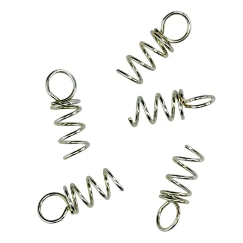 Haczyki wkręcane do styropianu 5 szt. - 1 x 3 cm srebrne