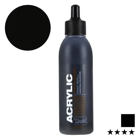 Farba Montana Acrylic Paint Refill 25 ml SH 9000 Black