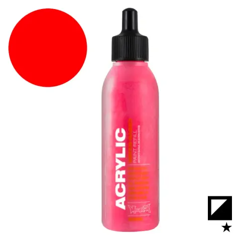Farba Montana Acrylic Paint Refill 25 ml F3000 Fire Red