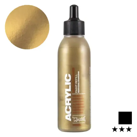 Farba Montana Acrylic Paint Refill 25 ml METALLIC Gold M.