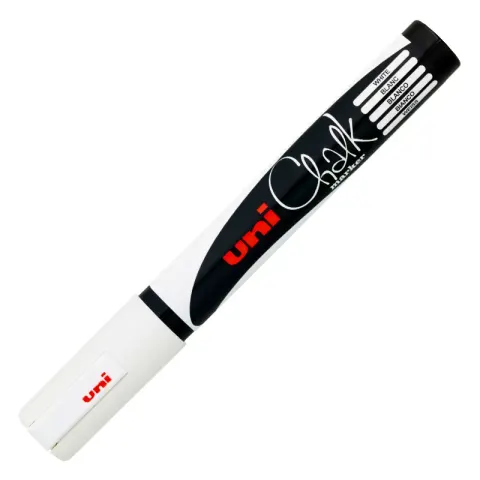 Marker kredowy UNI Chalk PWE-5M - biały