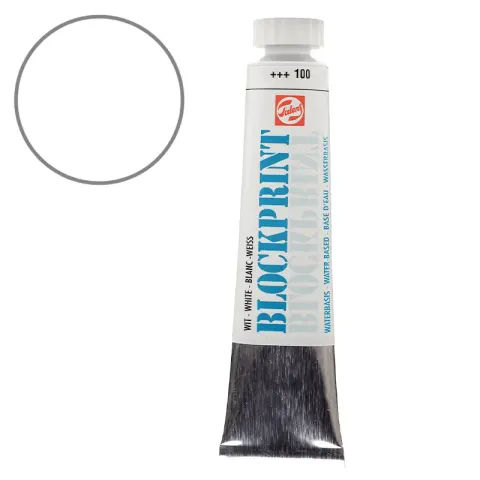 Farba do linorytu Blockprint Royal Talens 20 ml 100 White