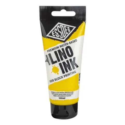 Tusz wodny Block Printing Ink Essdee Premium 100 ml - Żółty