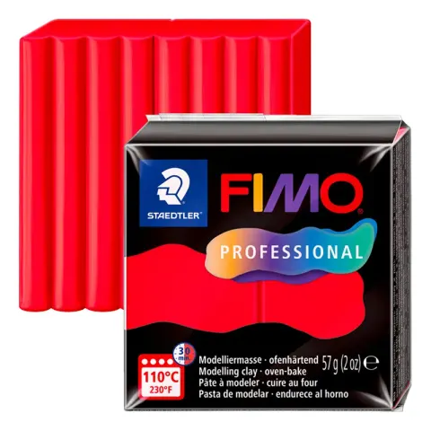 Modelina Fimo Professional 57 g - 200 Czerwony