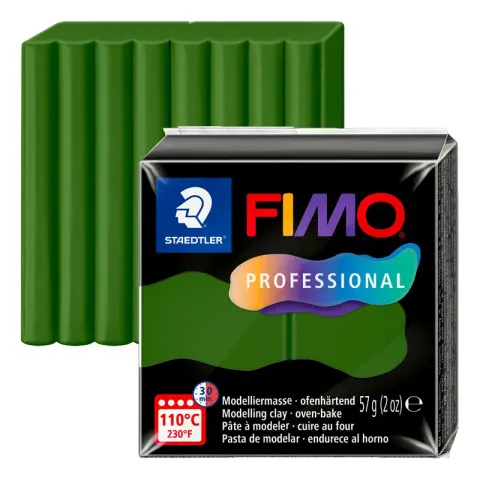 Modelina Fimo Professional 57 g - 057 Zieleń liści