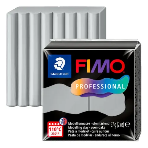 Modelina Fimo Professional 57 g - 080 Jasnoszary