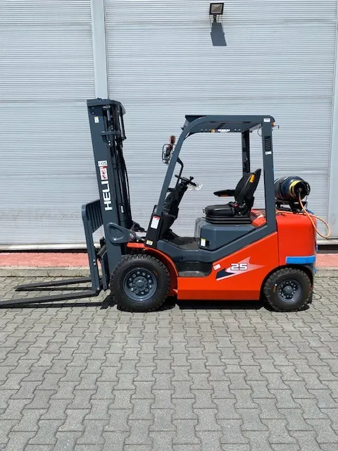 Wózek widłowy LPG HELI CPYD25-KU1RG3 z KABINĄ | 2,5 T | Maszt DUPLEX 4 m