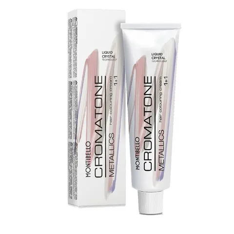 Montibello cromatone metallics farba do włosów, koloryzacja trwała i ton w ton, 60ml
