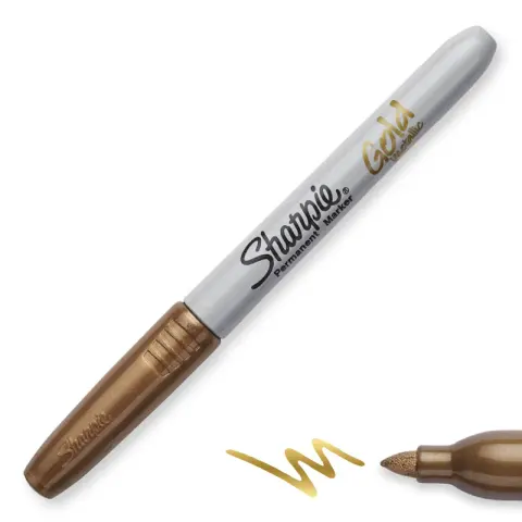 Marker permanentny Sharpie Metallic - złoty