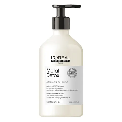 Loreal professionnel metal detox kuracja do włosów rozjaśnianych i farbowanych, 500ml