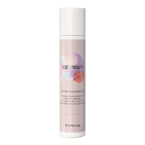 Inebrya ice cream dry-t instant suchy szampon do włosów, 200ml