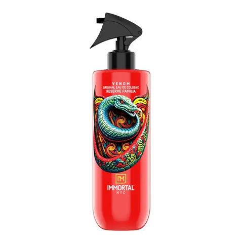 Immortal nyc barber reserve eau de cologne venom woda kolońska, 500ml