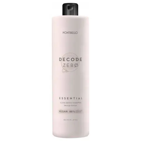 Montibello decode zero essential szampon do włosów, naturalny, 1000ml