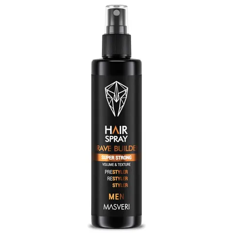 Masveri spray do stylizacji włosów brave builder super strong, 200ml