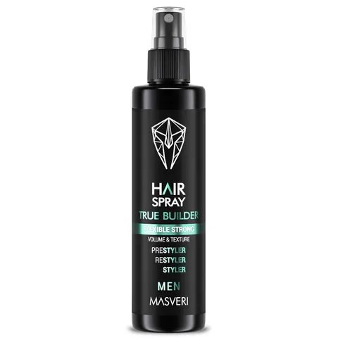 Masveri spray do stylizacji włosów true builder flexible strong, 200ml