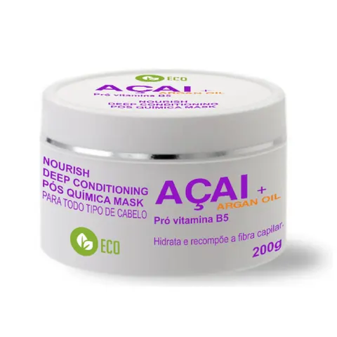 Encanto do brasil deep mask acai - regenerująca maska do włosów 200g