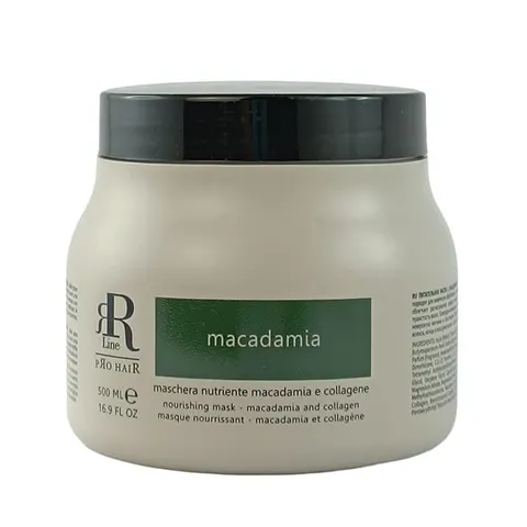 Rr real macadamia maska nawilżająca z makadamią i kolagenem 500 ml