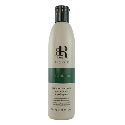 Rr real macadamia szampon nawilżający z makadamią i kolagenem 350 ml