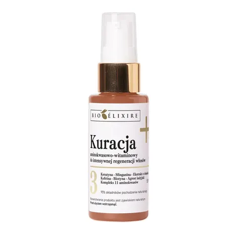 Bioelixire + kuracja witaminowa do intensywnej regeneracji włosów 50ml