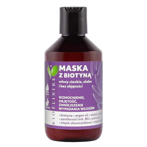 Bioelixire essential maska wzmacniająca z biotyną 300 ml