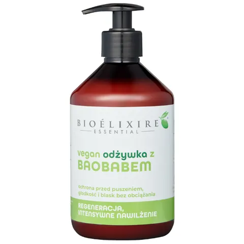 Bioelixire essential odżywka nawilżająca z baobabem 500 ml vegan