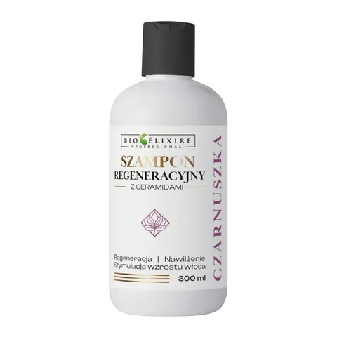 Bioelixire professional szampon regeneracyjny z czarnuszką i ceramidami 300 ml