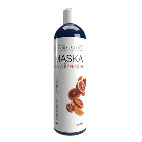 Bioelixire sekrety natury maska nawilżająca niacynamid i ceramidy 300 ml
