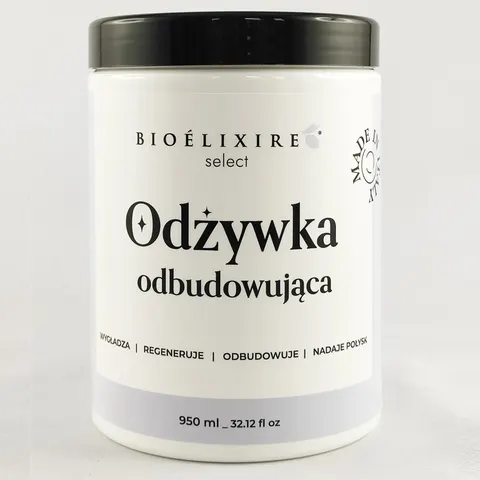 Bioelixire select odżywka do włosów odbudowująca 950 ml