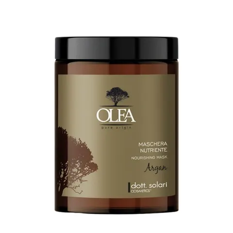 Dott.solari olea argan maska do włosów z olejkiem arganowym i lnianym, 1000ml