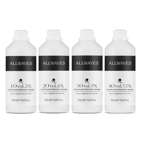 Allwaves emulsja utleniająca w kremie 3% 6% 9% 12%, 250ml