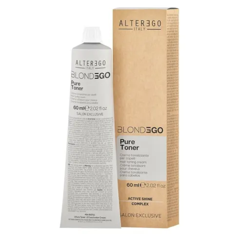 Alter ego blondego pure toner + no lift toner bez amoniaku 60ml