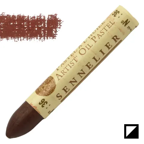 Pastel olejny Sennelier 036 Burnt Sienna