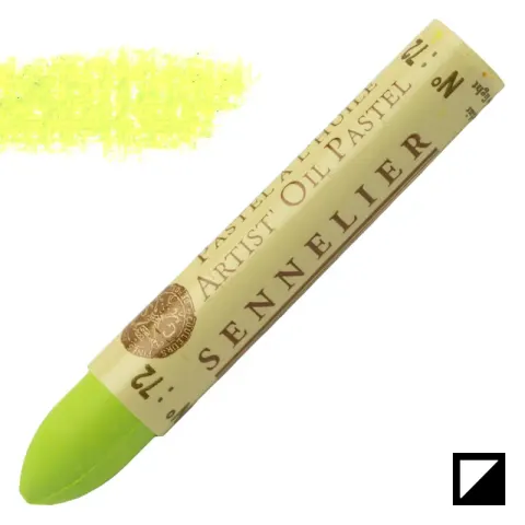 Pastel olejny Sennelier 072 Green Yellow Light