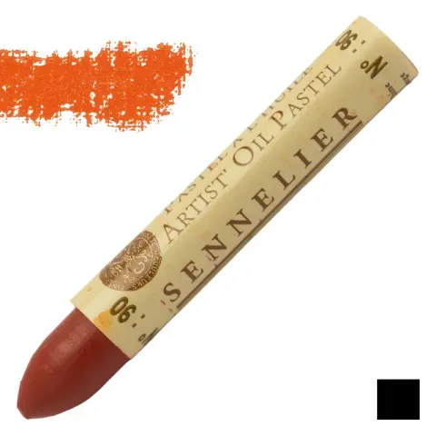 Pastel olejny Sennelier 090 Chinese Orange