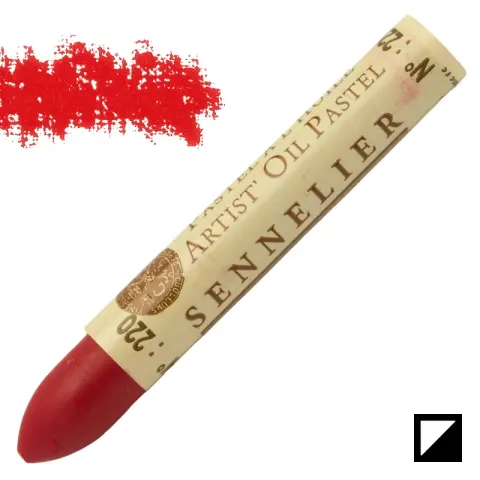 Pastel olejny Sennelier 220 Permanent Intense Red