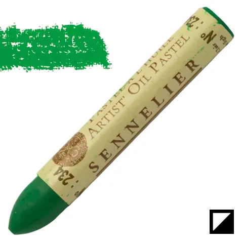 Pastel olejny Sennelier 234 Permanent Green Light