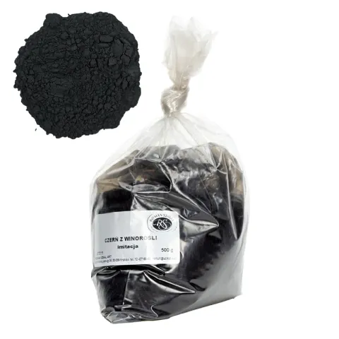 Pigment Czerń z winorośli imitacja 500 g 47011 Szmal