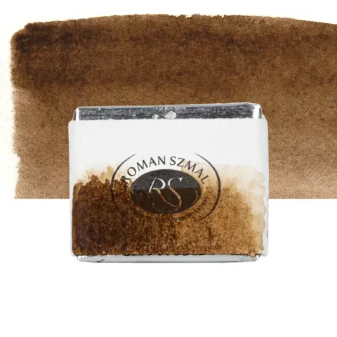 Farba akwarelowa Aquarius półkostka - 132 Cyprus Raw Umber Deep