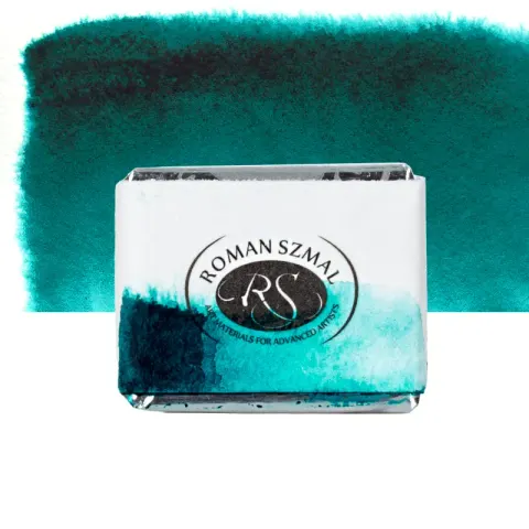 Farba akwarelowa Aquarius półkostka - 228 Transparent Turquoise