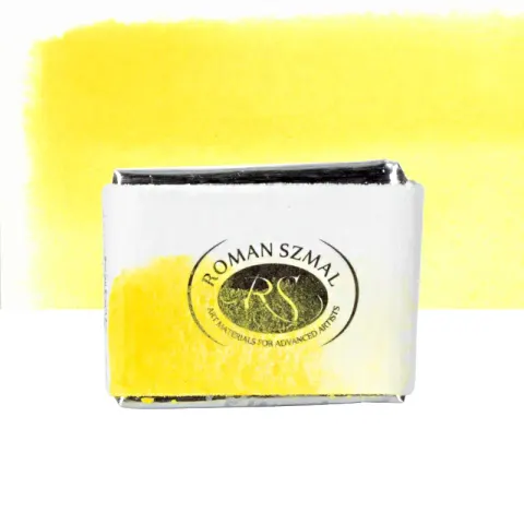 Farba akwarelowa Aquarius półkostka - 268 Nickel Tungsten Yellow