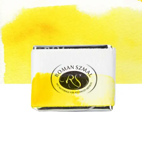 Farba akwarelowa Aquarius półkostka - 304 Aquarius Yellow