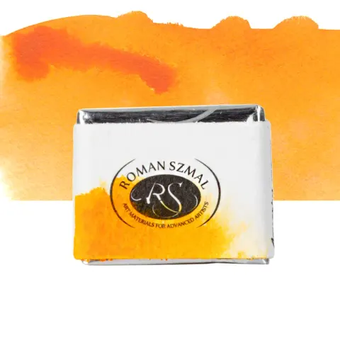 Farba akwarelowa Aquarius półkostka - 312 Isoindolinone Yellow Deep