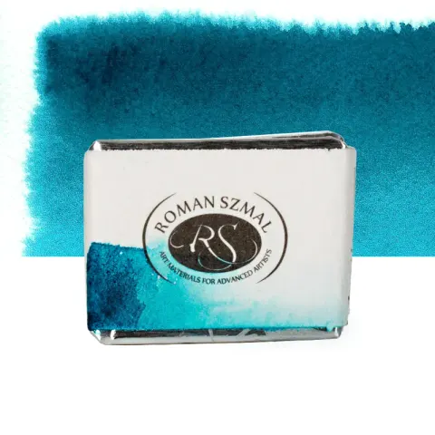 Farba akwarelowa Aquarius półkostka - 338 Phthalo Turquoise