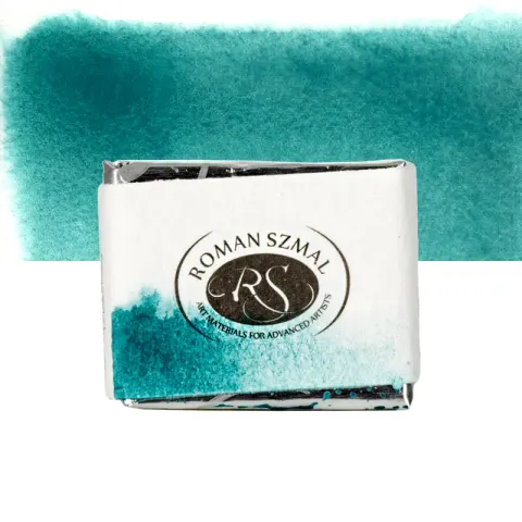 Farba akwarelowa Aquarius półkostka - 340 Cobalt Turquoise
